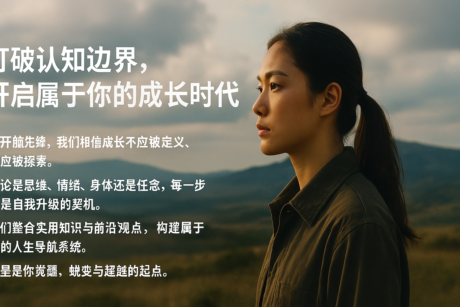 打破认知边界，开启属于你的成长时代